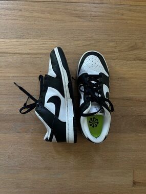 Nike Women’s Dunk Low - Black/White - 7.5